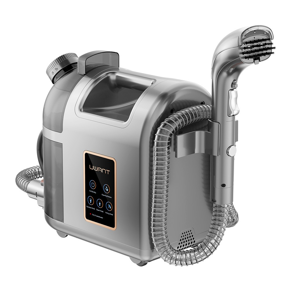 UWANT B200 Szary | Odkurzacz piorący | do czyszczenia dywanów, kanap, tapicerki, 1900W, 12000 Pa, zbiornik 1500ml - obrazek 2