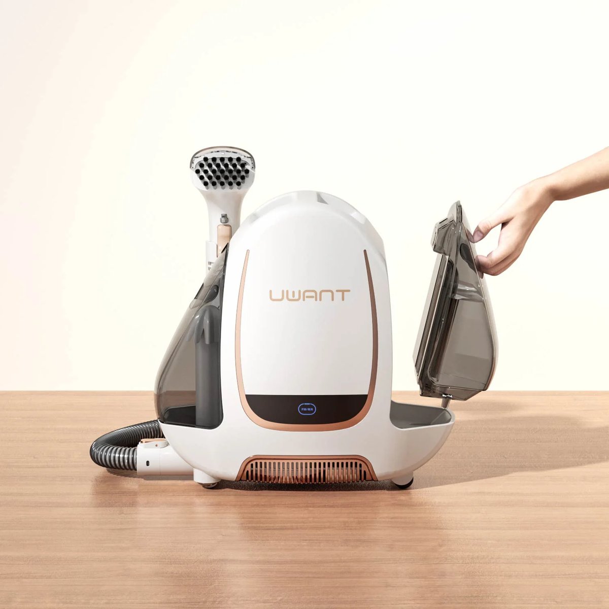 UWANT B100-S | Odkurzacz piorący | do czyszczenia dywanów, kanap, tapicerki, samochodu, 450W, 12000 Pa, zbiornik 1800ml - obrazek 2